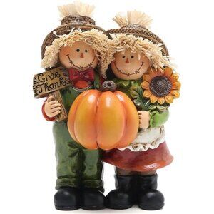 5.25" Thanksgiving Scarecrow Decorations Scarecrow Fall Harvest Tabletop